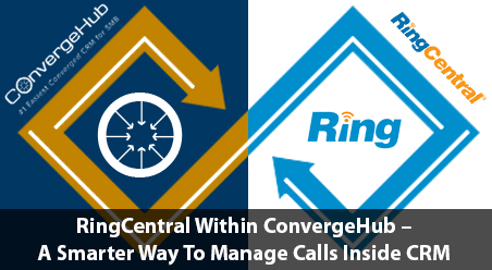RingCentral Integrated with ConvergHub CRM