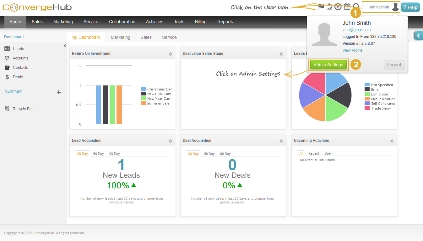 Steps-By-Step Guide for Skype Integration with ConvergeHub