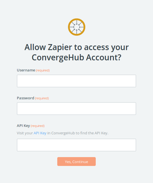 allow-zapier-to-access-your-convergehub-account